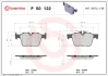 Колодка гальм. диск. задн. (вир-во) BREMBO P-50-122 (фото 1)