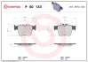 Колодка гальм. диск. MB C-CLASS задн. (вир-во) BREMBO P-50-133 (фото 1)