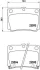 Колодка гальм. диск. MITSUBISHI PAJERO II (V2_W, V4_W) задн. (вир-во) BREMBO P-54-026 (фото 1)