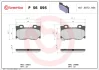 Колодка гальм. диск. INFINITI QX70/FX; Q60; G35/37 задн. (вир-во) BREMBO P-56-095 (фото 1)