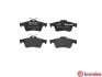 Колодка гальм. диск. FORD FOCUS MAZDA 3,5 OPEL VECTRA C, RENAULT LAGUNA задн. (вир-во) BREMBO P-59-042 (фото 2)