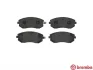 Колодка гальм. диск. SUBARU FORESTER (SF, SG), IMPREZA (GD, GG) передн. (вир-во) BREMBO P-78-013 (фото 2)