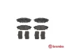 Колодка гальм. диск. SUBARU LEGACY IV задн. (вир-во) BREMBO P-78-020 (фото 2)