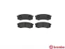 Колодка гальм. диск. TOYOTA LAND CRUISER задн. (вир-во) BREMBO P-83-024 (фото 2)