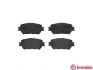 Колодка гальм. диск. TOYOTA CAMRY, передн. (вир-во) BREMBO P-83-062 (фото 2)