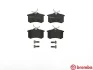 Колодка гальм. диск. AUDI A4, A6, VW GOLF IV задн. (вир-во) BREMBO P-85-017 (фото 2)
