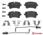 Колодка гальм. диск. AUDI A6 2.0-3.0 2011-,A8 2.0-6.3 09- задн. (вир-во) BREMBO P-85-118 (фото 2)