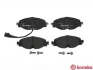 Колодка гальм. диск. SKODA OCTAVIA 1.2-2.0TDI 2012-, VW GOLF VII 1.2-2.0TDI 2012 - передн. (вир-во B BREMBO P-85-126 (фото 2)