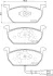 Колодка гальм. диск. SKODA OCTAVIA (5E3) (5E5) (11/12-); VW GOLF VII (11/12-) передн. (вир-во BREMBO P-85-137 (фото 1)