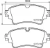 Колодка гальм. диск. AUDI A4/A5/Q5/Q7 15- задн. (вир-во) BREMBO P-85-154 (фото 1)