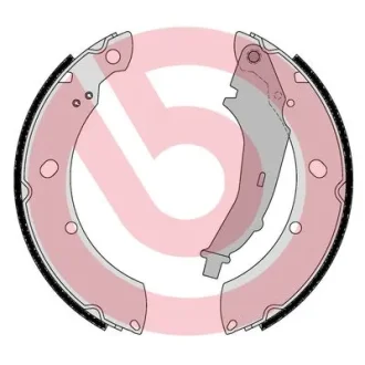 Колодка гальм. барабан. задн. (вир-во) BREMBO S-85-544