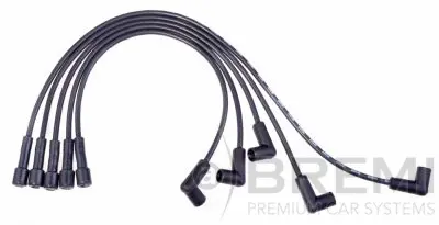 Проводи запалювання Opel Kadett -91 (к-кт) 300/381 BREMI 300-381 (фото 1)