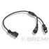 Датчик ABS (передній) VW Sharan/Ford Galaxy 95-10 (L) BREMI 51035 (фото 1)