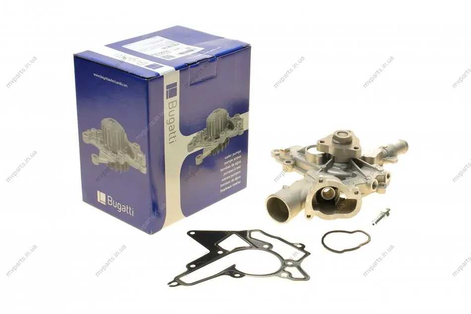 Помпа води Opel Astra G/H/Combo/Corsa C/D/Meriva A 1.0/1.2/1.4 00-14 BUGATTI PA10030 (фото 1)