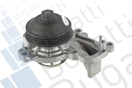 Помпа води Citroen C1/C3/C4 Cactus/Peugeot 208/308 1.0/1.2VTi 12-/Opel Corsa 19- (R/B)(6 лоп)(3кан) BUGATTI PA10252