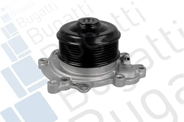 Помпа води MB C-class (W204)/E-class (W212/W213) 3.0D (OM642) 11-18 (B/B) (6 лоп) (7PK) (switch) BUGATTI PA10287 (фото 1)