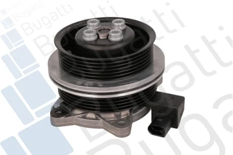 Помпа води Skoda Fabia/VW Passat 1.4TSI 09-14/Golf 1.4TSI 06-12/Tiguan 1.4TSI 08-18 (7 лоп) (11 кан) BUGATTI PA10412