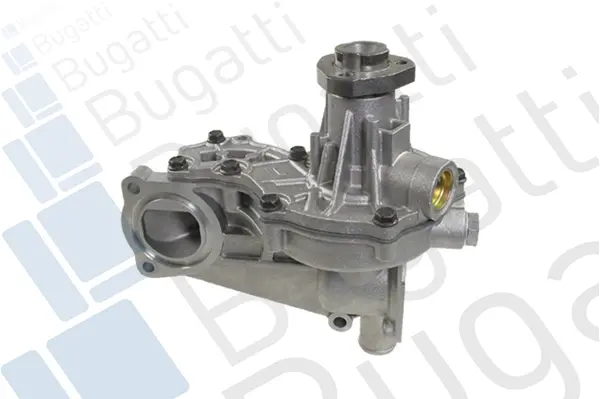 Помпа води Audi A4/A6/VW Passat 1.6/1.8/1.8T/quattro 94-05 (B/B) (7 лоп.) BUGATTI PA5107 (фото 1)