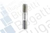 Помпа води Renault Kangoo/Megane/Clio 1.4/1.4i/1.4e 96- (B/B) (8 лоп) BUGATTI PA7715 (фото 2)