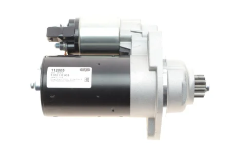 Стартер Seat Ibiza/Leon/Skoda Fabia/Octavia/VW Golf/Sharan 1.8/2.0 96-10 (1.1kw) (z=10) = 112005 HC- F 032 112 005 CARGO F-032-112-005