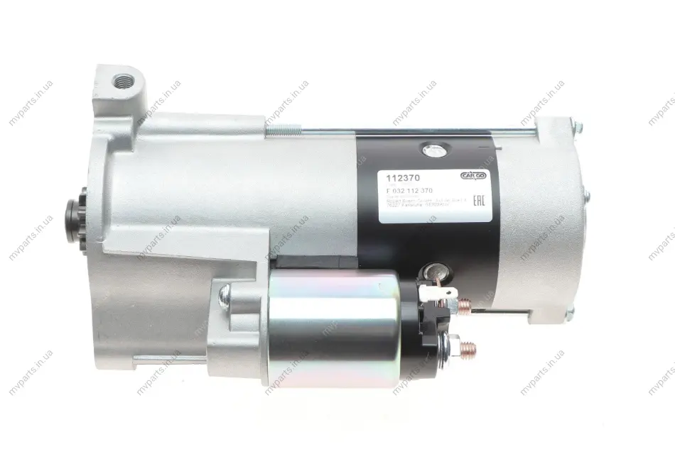 Стартер Mitsubishi Pajero 2.8-3.2 D/TD/DI-D 93-/L200 2.5 DI-D 14- (2.2kw/12V) (z=10) = 112370 HC- F 032 112 370 CARGO F-032-112-370 (фото 1)