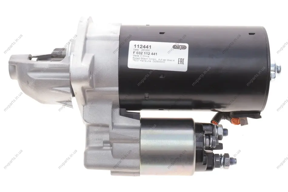 Стартер Renault Mascott 2.8 99-05/Iveco Daily 2.8 99- (2.3kw) (z=9) = 112441 HC- F 032 112 441 CARGO F-032-112-441 (фото 1)