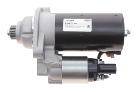 Стартер VW Caddy 09-/Golf 1.6-2.0 D 09-16/Skoda Octavia 09-13 (12V/1.7 kw) (z=11/12) = 114299 HC- F 032 114 299 CARGO F-032-114-299