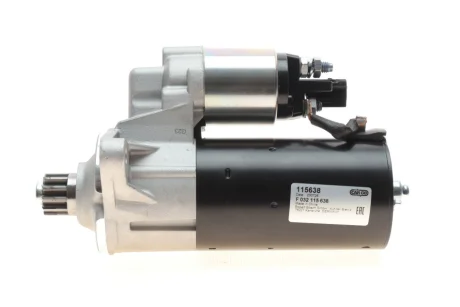Стартер VW Caddy III/IV 10-/Passat 2.0 TDI 05- (12V/1.7kw) (z=11) = 115638 HC- F 032 115 638 CARGO F-032-115-638