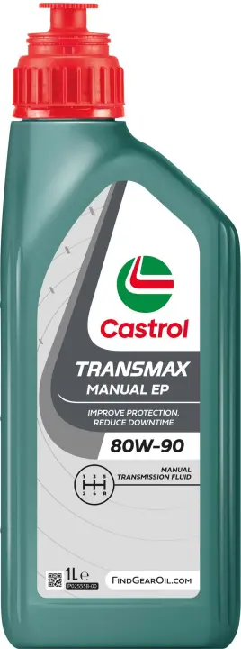 Олива трансміс. Castrol TRANSMAX MANUAL EP 80W-90 (Каністра 1л) CASTROL 15F1F2 (фото 1)