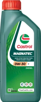 Олива моторна Castrol Magnatec 0W-30 D (Каністра 1л) CASTROL 15F67C