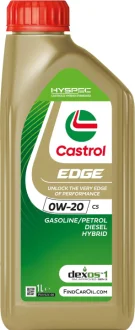 Олива моторна Castrol EDGE 0W-20 C5 (Каністра 1л) CASTROL 15F6E6