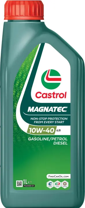 Олива моторна Castrol Magnatec 10w-40 A/B (Каністра 1л) CASTROL 15F7CA (фото 1)