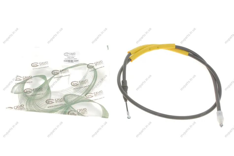 Трос ручника (L) Renault Trafic/Opel Vivaro/Nissan Primastar 01-02 (1603/1465 мм) CAVO 1302 692 Cavo 1302-692 (фото 1)