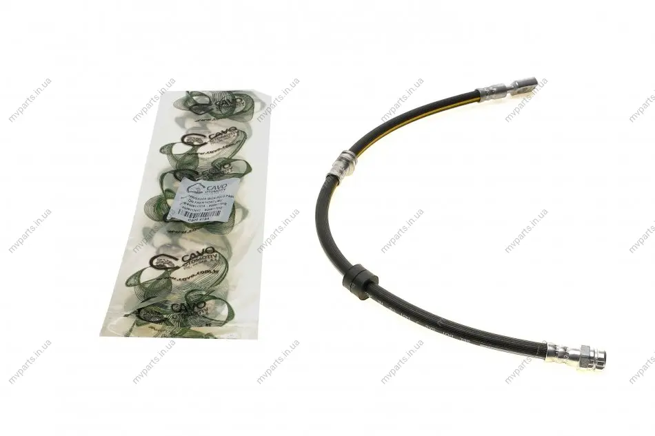 Шланг гальмівний (передній) VW Polo/Skoda Fabia I/II/Roomster/Seat Ibiza 99-15 CAVO C900 419A Cavo C900-419A (фото 1)