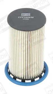 Фільтр паливний VW PASSAT 1.6-2.0 TDI 10-, AUDI Q3 2.0 TDI 11- (вир-во) CHAMPION CFF100646