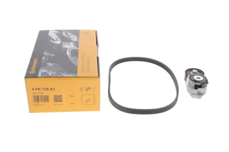 Комплект ременя генератора Ford Transit 2.0 TDCi 00-06 CONTINENTAL Contitech 4PK735K1