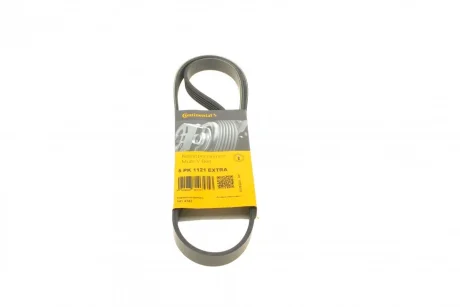 Ремінь генератора Volvo S40/S60/S80/V40/V60/V70/XC60/XC70 00- (5PK1121) CONTINENTAL 5PK1121 EXTRA Contitech 5PK1121-EXTRA