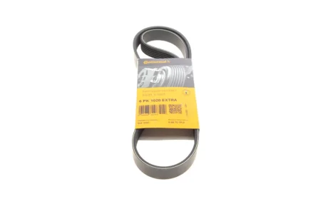 Ремінь генератора Citroen Berlingo/C3/C5/C4/Peugeot Pertner/308/5008 1.6HDi 08- CONTINENTAL 6PK1020 EXTRA Contitech 6PK1020-EXTRA