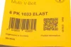 Ремінь генератора Ford Fiesta VI 1.25-1.6Ti 08- CONTINENTAL 6PK1033 ELAST Contitech 6PK1033-ELAST (фото 6)