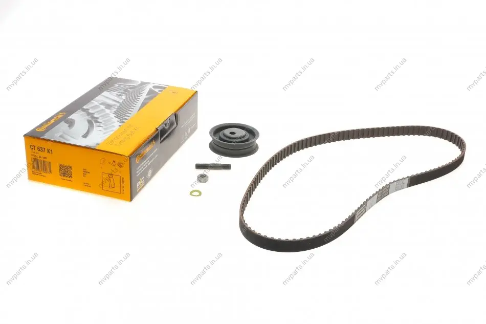Комплект ГРМ VW Golf/Caddy/Passat/T4 1.6-1.8/LT 2.0 -97 (18x121z) CONTINENTAL Contitech CT637K1 (фото 1)