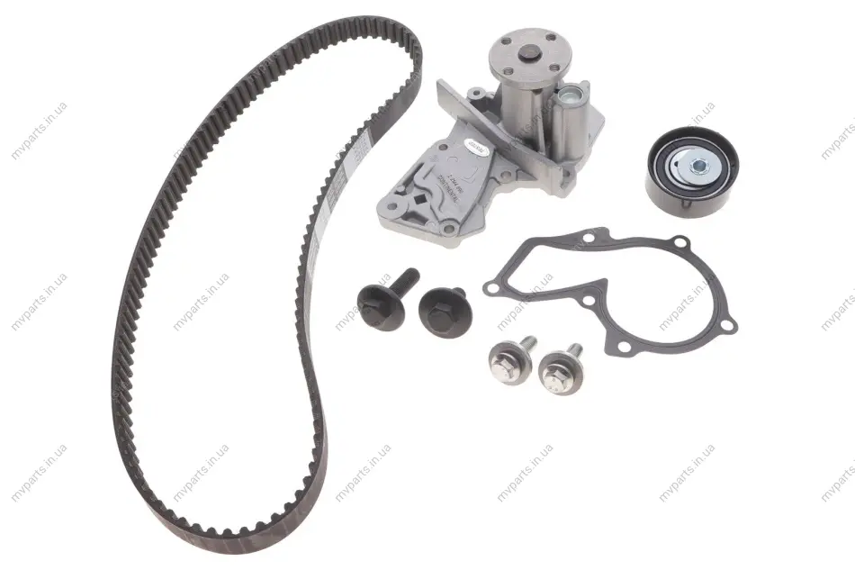 Комплект ГРМ + помпа Ford Mondeo 1.6Ti-VCT 07-14/Focus 1.4/1.6i 04-12/Fusion 1.2-1.6 02-12 (22x117z) CONTINENTAL Contitech CT881WP2 (фото 1)