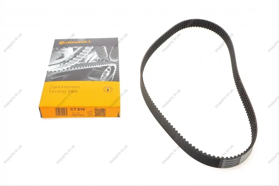 Ремінь ГРМ Audi A4/A6 94-05/VW Passat 1.8/1.8T 97-00 (153x25) CONTINENTAL Contitech CT919 (фото 1)