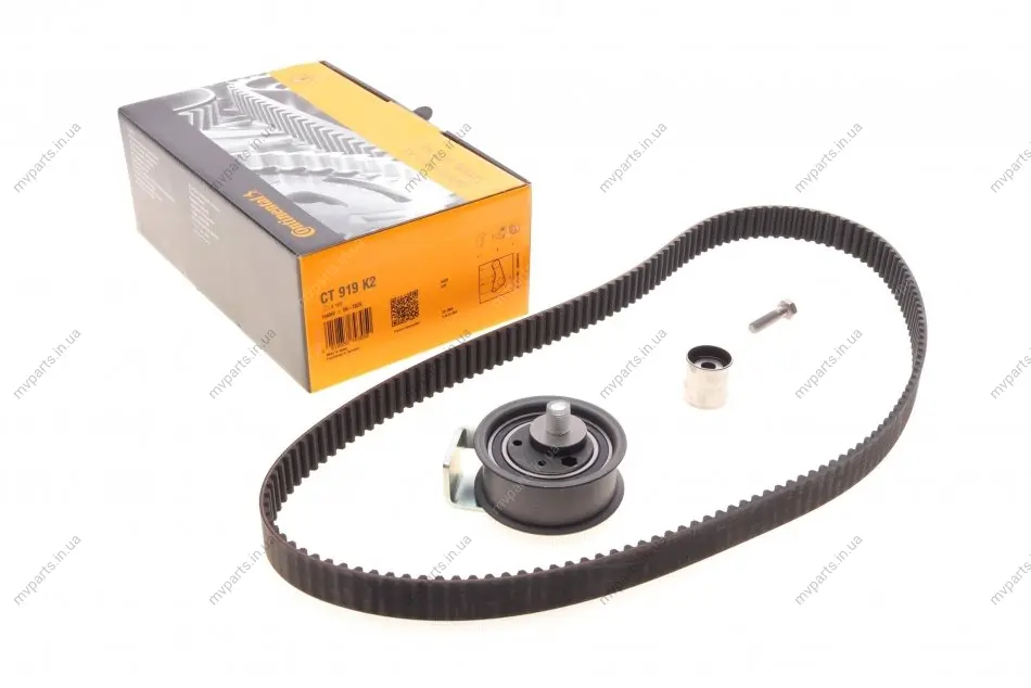 Комплект ГРМ Audi A4/A6 94-05/VW Passat1.8/1.8T 97-00 (25x153z) CONTINENTAL Contitech CT919K2 (фото 1)
