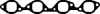 Прокладка колектора випускного Opel Astra/Vectra/Kadett/Combo 1.5/1.6/1.7D 80-01 CORTECO 027172H (фото 1)