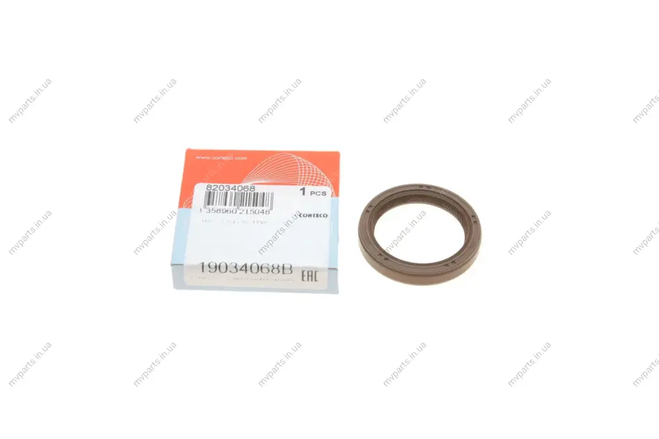 Сальник АКПП Volvo S40/V50 04- (33.3x43.3x7) CORTECO 19034068B (фото 1)