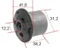 Сайлентблок важеля (переднього/знизу) Peugeot 205/309/Citroen Visa -94 CORTECO 21652773 (фото 1)