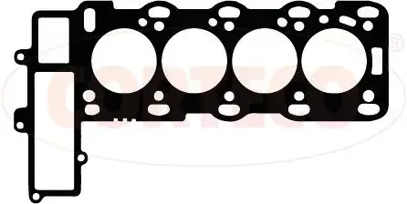 Прокладка ГБЦ Opel Astra G 2.0/2.2 DTI 98-05, Ø85,50mm, 1,50mm, (3 мітки) CORTECO 415529P (фото 1)