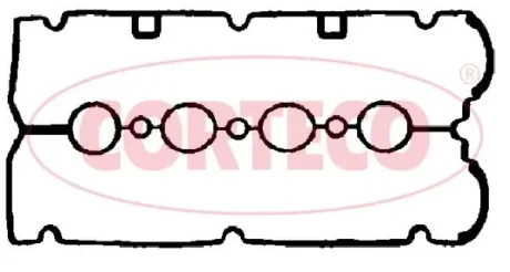 Прокладка кришки клапанної OPEL Z16XEP (вир-во Corteco) CORTECO 440419P