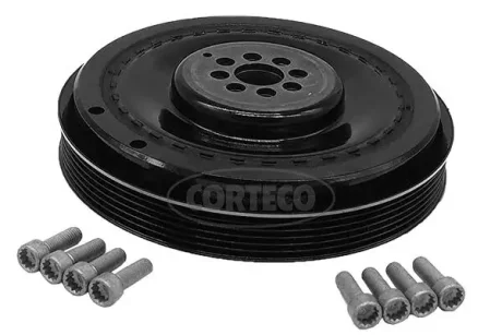 Шків колінвалу Audi A6/Q7VW Touareg 2.7/3.0TDI 02- (6PK) (з болтом) CORTECO 49107564
