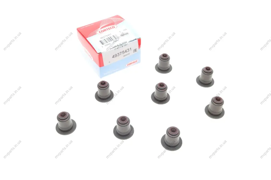 Сальник клапана (випуск) BMW 3 (F30/F80)/5 (F10/G30/F90) (B38/B46/B48/N20) 1.5/2.0 11- (к-кт) CORTECO 49375431 (фото 1)